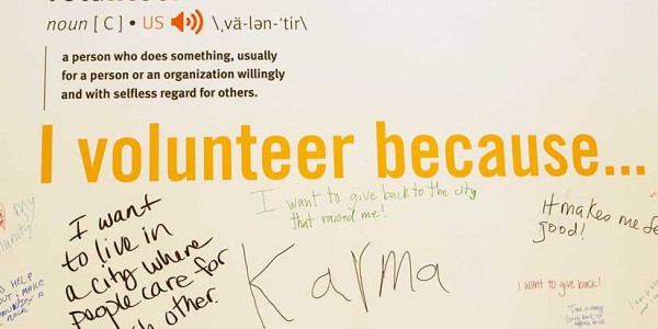 volunteer caring because volunteers why thanks hundreds tell give